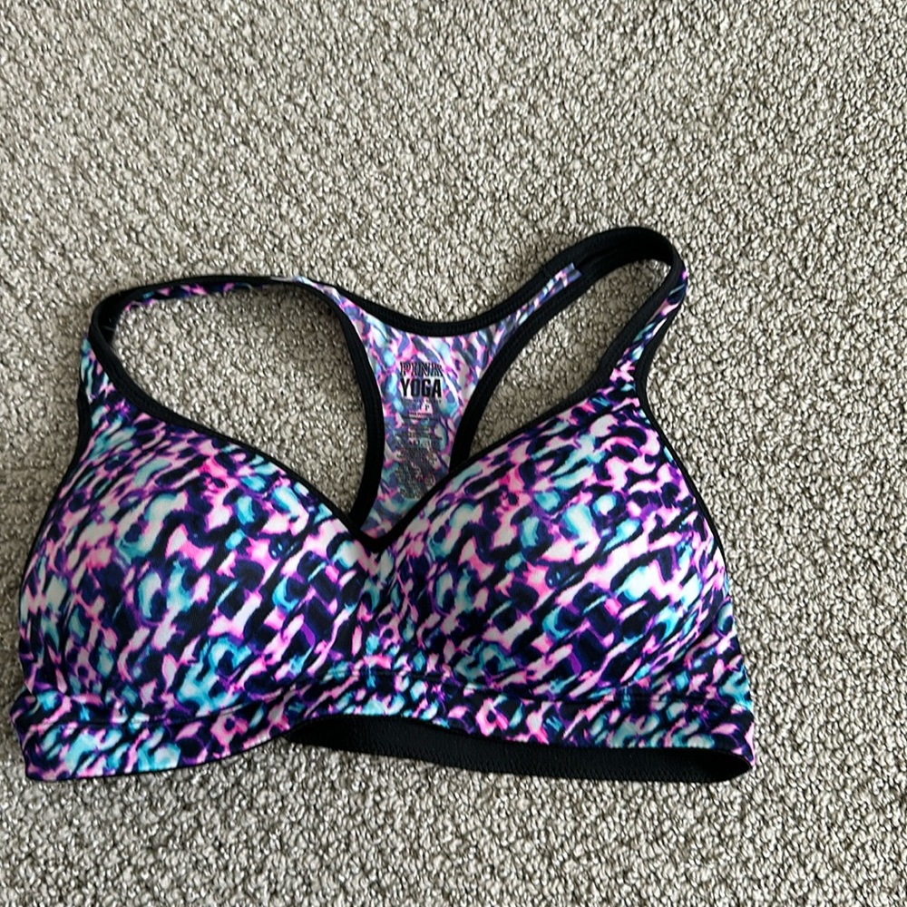 Lightly padded sports bra